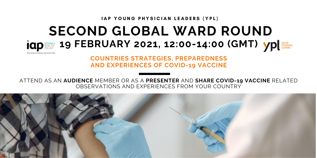 IAP Young Physician Leaders (YPL) Second Global Ward Round