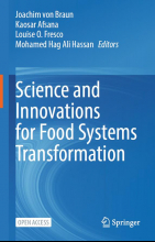 New Springer publication on Science and Innovations for Food Systems Transformation